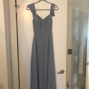 Dusty Blue Gown